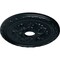 Ekena Millwork Palmetto Ceiling Medallion (Fits Canopies up to 5"), 20 7/8"OD x 3 5/8"ID x 1 5/8"P, Night Shade CM20PMNSF - alternate 5